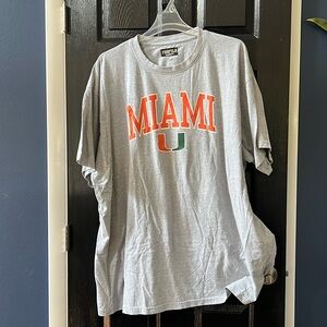 6xl T shirt Miami Hurricanes